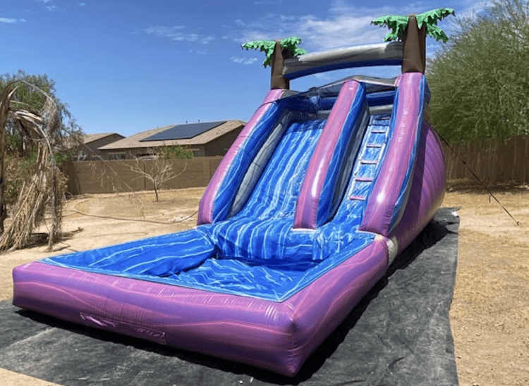 14' Purple Crush Water Slide