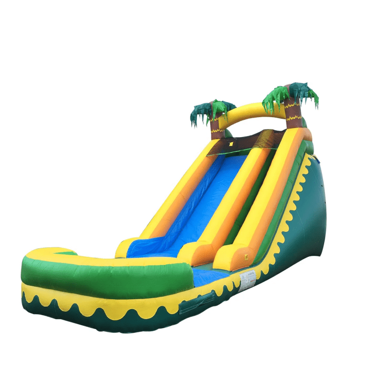 18' Tropical Water Slide