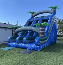 18' Double Lane Dry Slide
