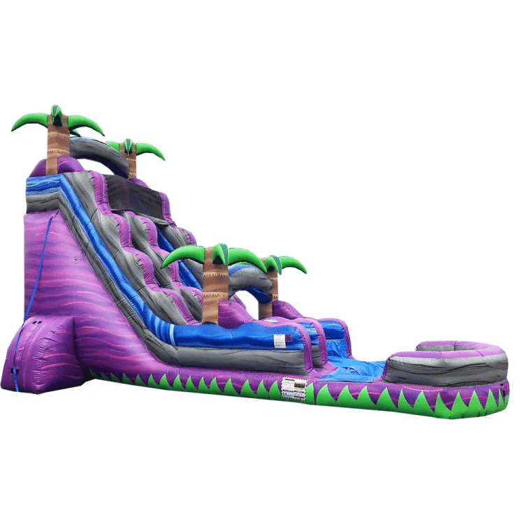 24' Purple Crush Water Slide