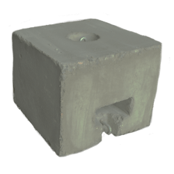 500lb Concrete Block