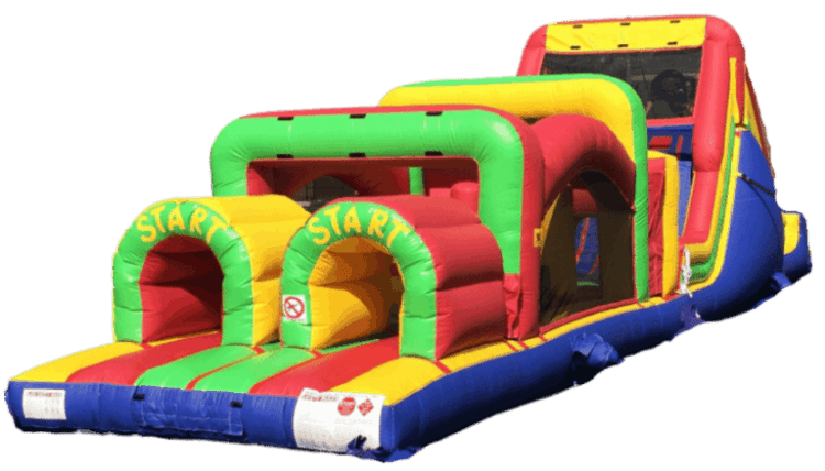 50' Double Lane Obstacle Course