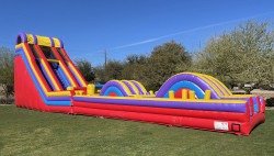 70' Double Lane Obstacle Course