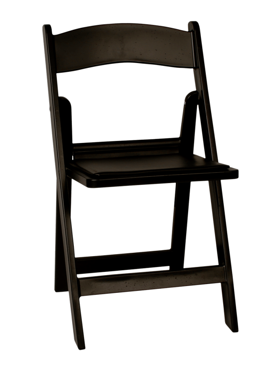 Black Resin Chair