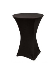 Black Spandex - Cocktail, Tablecloth, 36