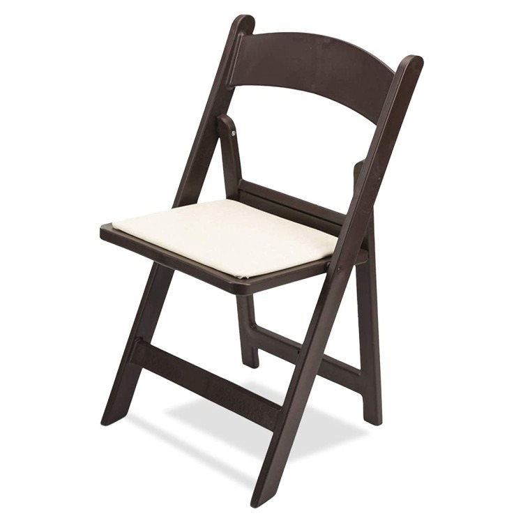 Brown - Resin Folding Chair