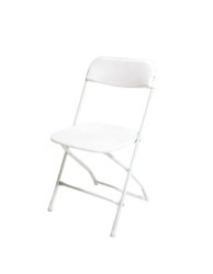 White Polyfold Chair