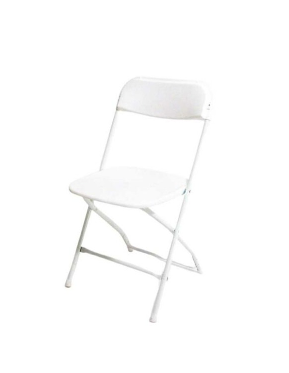 White Polyfold Chair