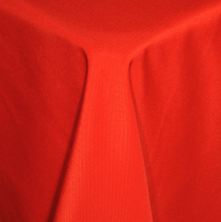 Red Polyester - Rectangle, Tablecloth, 90 x 156