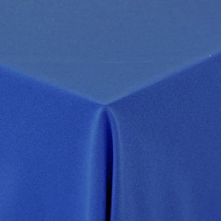 Royal Blue Polyester - Rectangle, Tablecloth, 90 x 156